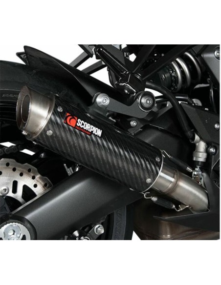 Scorpion RP-1 GP carbon muffler for Kawasaki Z1000