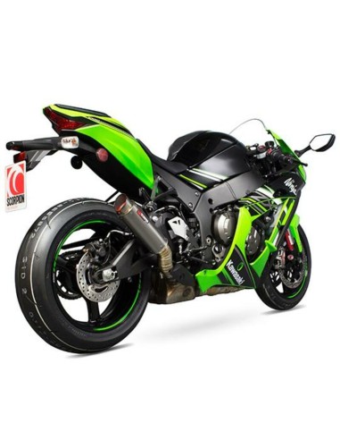 SCORPION RP-1 GP Titan Slip-On Capac de titan Titanium Kawasaki ZX-10R