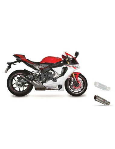 SCORPION RP-1 GP Titanium Slip-On/Capac de titan Yamaha YZF-R1/R1M/R1S