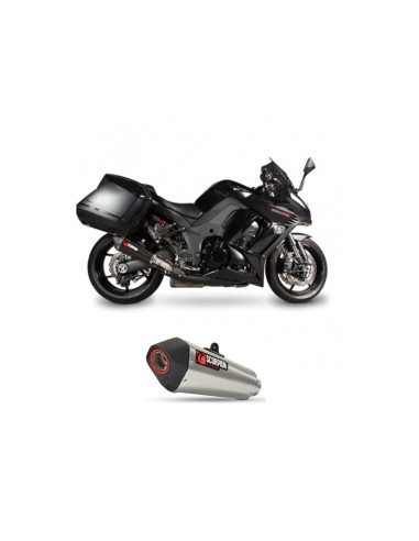 Scorpion exhaust Serket stainless steel Kawasaki Z1000SX