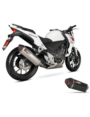 SCORPION Serket Parallel Carbon Slip-On Honda