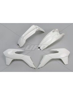 Kit plastic UFO alb KTM