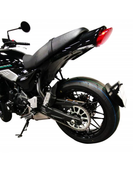 ACCESS DESIGN ''Wheel Fitted'' License Plate Holder - Black Kawasaki Z650RS