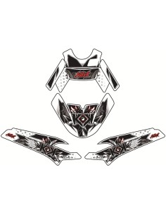 Kit grafic KUTVEK Demon Red...