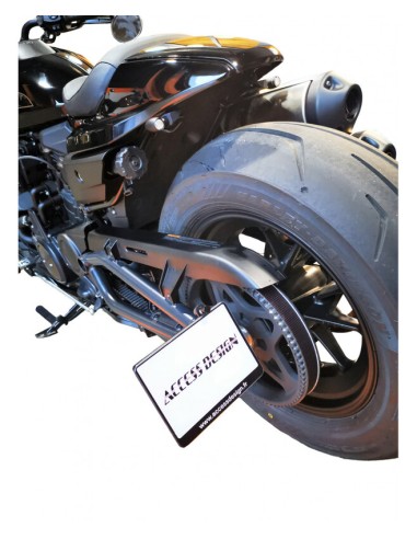 ACCESS DESIGN Side Licence Plate Holder - Black Harley-Davidson Sportster S 1250