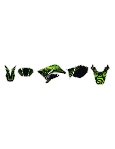 Kit grafic KUTVEK Graff Verde Derbi Senda DRD X-Treme