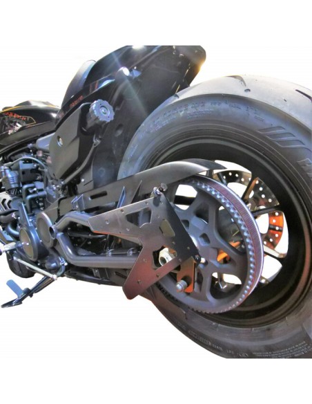 ACCESS DESIGN Side Licence Plate Holder - Black Harley-Davidson Sportster S 1250
