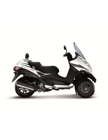 KUTVEK Velocity Graphic Kit White/Black Piaggio 300/500