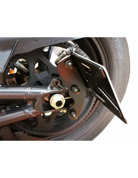 ACCESS DESIGN Side Licence Plate Holder - Black Harley-Davidson Sportster S 1250