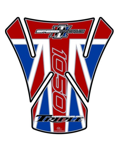 MOTOGRAFIX Tank Pad 1pcs Union Jack Triumph Speed Triple 1050/1050 R