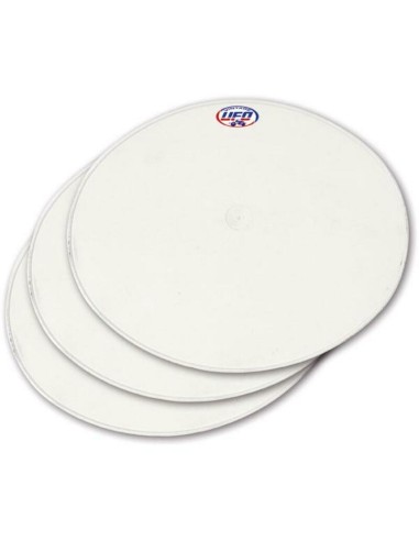 UFO Vintage Oval Front Plate 1970 White 3 pcs