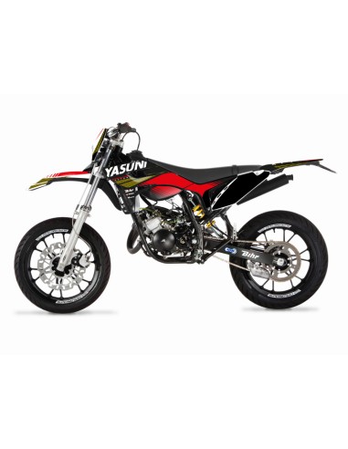 KUTVEK Yasuni Factory Sticker Kit Red/Black Sherco SM50