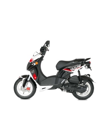 Kit autocolante KUTVEK Yasuni Factory Roșu/Alb Peugeot Ludix 50