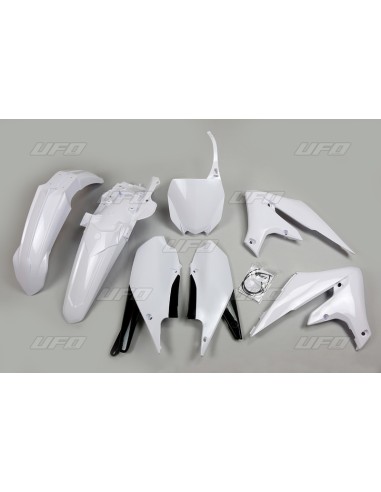 Kit plastic UFO Alb Yamaha YZ450F