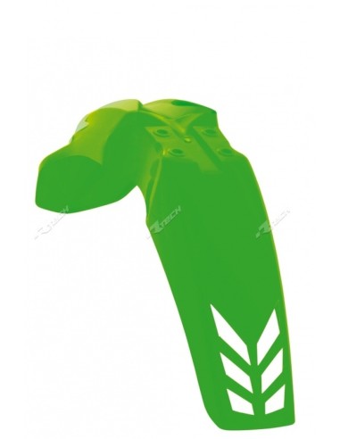 RACETECH Front Fender Neon Green USA Kawasaki KX250F