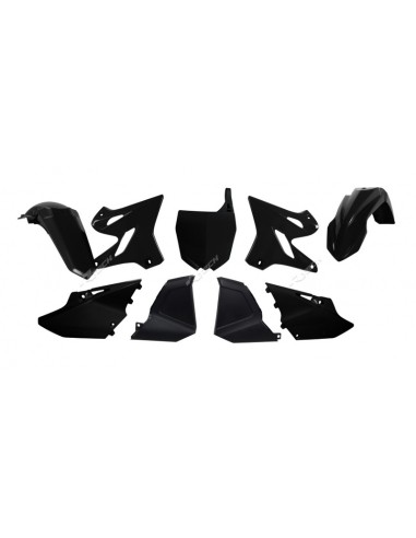 Kit plastic RACETECH Replica (2015) Negru Yamaha YZ125/250