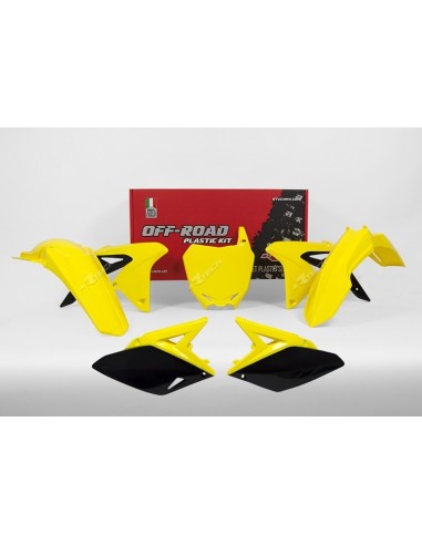 RACETECH Plastic Kit OEM Color (2017) Yellow/Black Suzuki RM-Z250