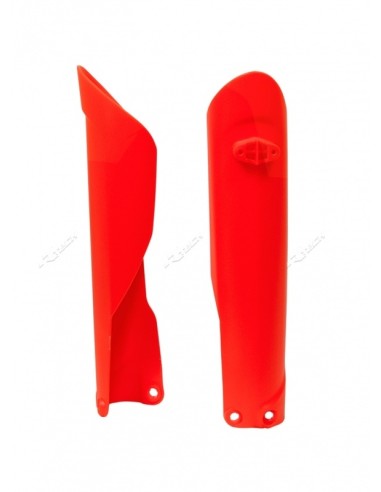 RACETECH Fork Guards - Neon Orange