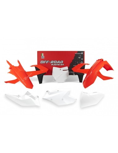 RACETECH Plastic Kit OEM Color (2018) Red/Black KTM