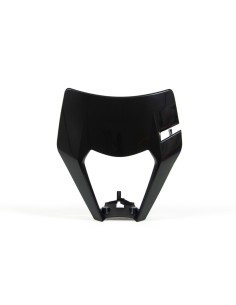 RACETECH Far Plastic Negru...