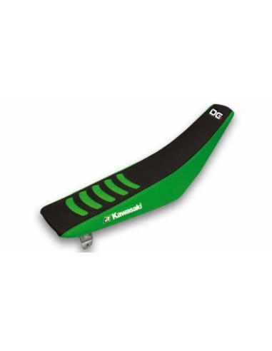 BLACKBIRD Double Grip 3 negru/verde Kawasaki KX250F KX450F