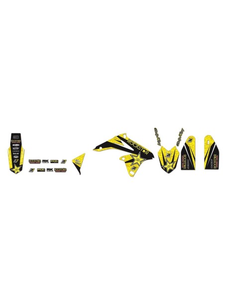 Kit grafic BLACKBIRD Rockstar Energy Suzuki RM-Z250 Galben
