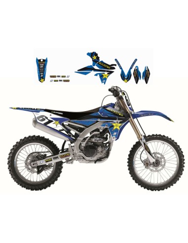 BLACKBIRD Rockstar Energy Graphic Kit Yamaha YZ125/250