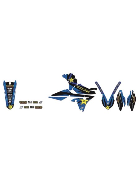 BLACKBIRD Rockstar Energy Graphic Kit Yamaha YZ250F/450F