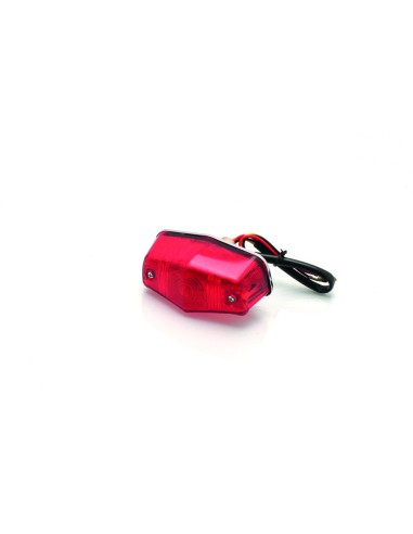 Bihr Mini-Lucas rearlight chromed CE approved P21 - 5W/12V