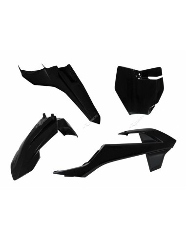 Kit plastic RACETECH Negru KTM SX65