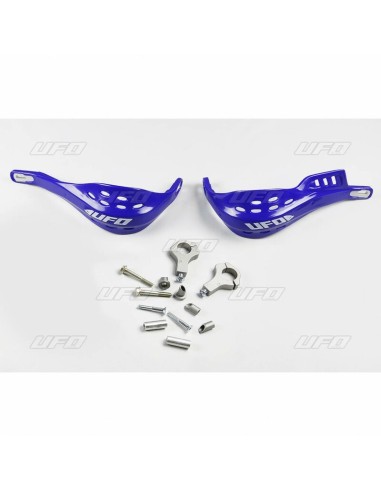 UFO Jumpy supermotard Hanguards Ø22mm Blue Reflex