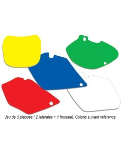 Front plate stickers...