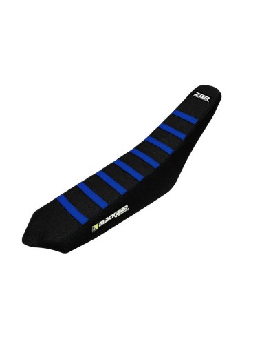 BLACKBIRD Zebra Seat Cover Black/Blue Sherco SE/SEF 250/300