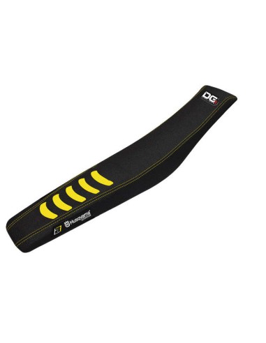 Husă pentru scaune BLACKBIRD Double Grip 3 Negru/Galben Husqvarna