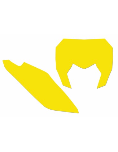 BLACKBIRD Plate Stickers Yellow...