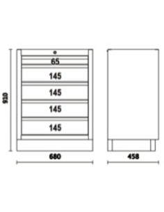 BETA Fixed Module 5 Drawers... 2