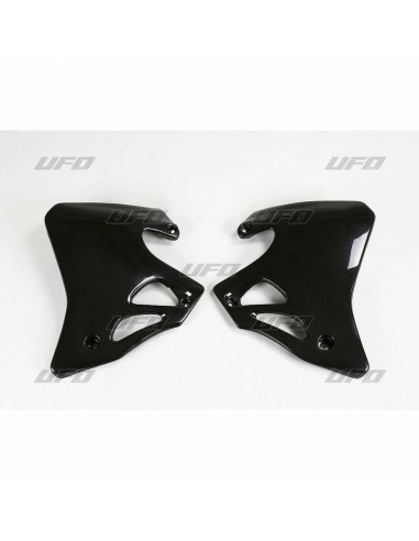 UFO Radiator Covers Black Honda CR125R/250R