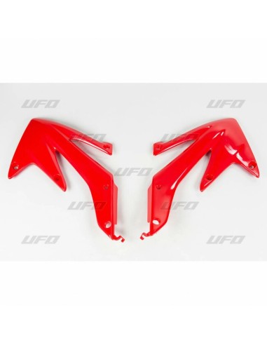 UFO Radiator Covers White Honda CRF450X