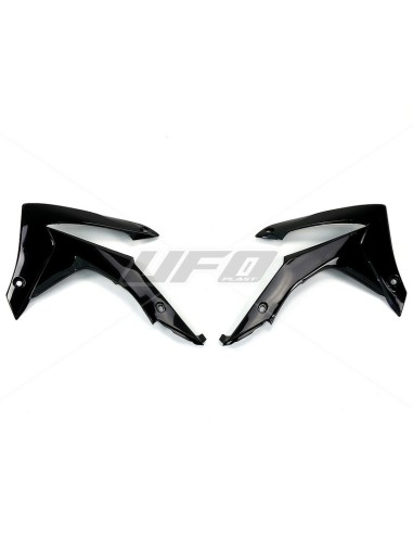 UFO Radiator Covers Black Honda CRF450X