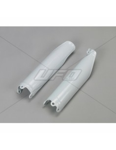 UFO Fork Guards White Honda...