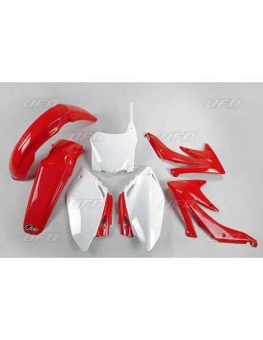 Kit plastic UFO Culoare OEM Roșu/Alb (2008) Honda CRF450R
