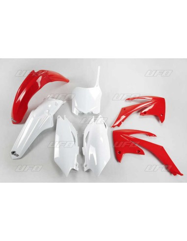 Kit plastic UFO Culoare OEM Roșu/Alb Honda CRF250R/450R