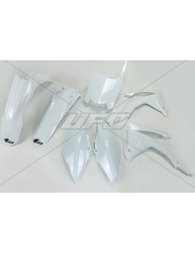 Kit plastic UFO Alb Honda CRF250R/CRF450R