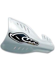 UFO Handguards White Honda...