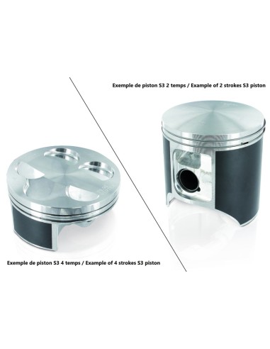 S3 Forged Piston Ø78,95mm Standard Compression Ossa TR300I