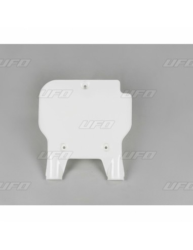 UFO Front Number Plate White Kawasaki KX80