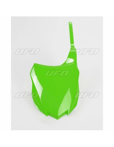 Plăcuță față UFO verde Kawasaki KX250F/450F