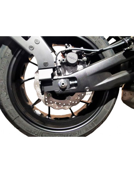 ACCESS DESIGN ''Wheel Fitted'' License Plate Holder Black - Yamaha MT-07 Tracer