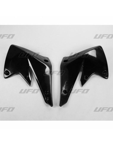 Huse pentru radiator UFO Negru Kawasaki KX250F