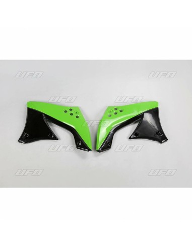 Huse pentru radiator UFO Negru Kawasaki KX450F